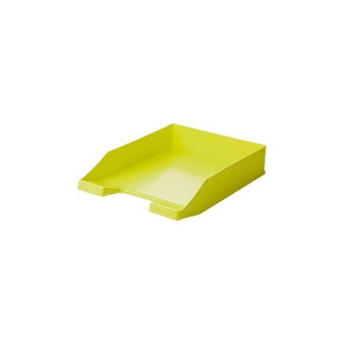 4012473112797 - Ablagekorb Klassik für Format A4 C4 mit Beschriftungsfeld stapelbar B 255 x T 348 x H 65 mm Kunststoff lemon 10 Stück 4012473112797 - Ablagekorb Klassik für Format A4 C4 mit Beschriftungsfeld stapelbar B 255 x T 348 x H 65 mm Kunststoff lemon 10 Stück