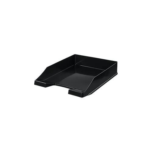 4012473112735 - Ablagekorb Klassik für Format A4 C4 mit Beschriftungsfeld stapelbar B 255 x T 348 x H 65 mm Kunststoff schwarz 10 Stück 4012473112735 - Ablagekorb Klassik für Format A4 C4 mit Beschriftungsfeld stapelbar B 255 x T 348 x H 65 mm Kunststoff schwarz 10 Stück
