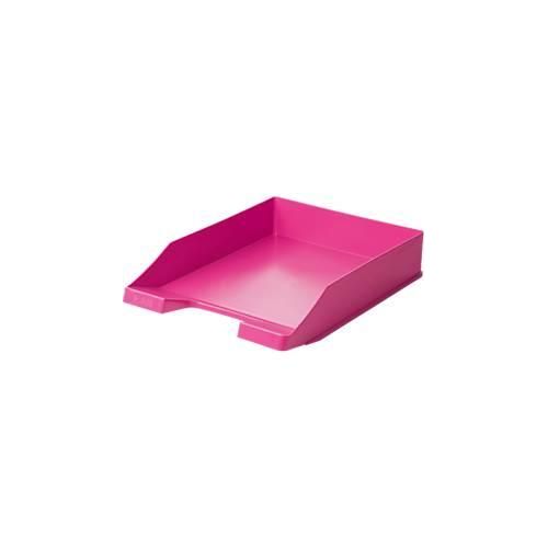 4012473112896 - Ablagekorb Klassik für Format A4 C4 mit Beschriftungsfeld stapelbar B 255 x T 348 x H 65 mm Kunststoff pink 10 Stück 4012473112896 - Ablagekorb Klassik für Format A4 C4 mit Beschriftungsfeld stapelbar B 255 x T 348 x H 65 mm Kunststoff pink 10 Stück
