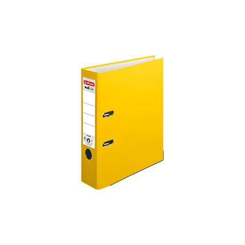 4008115481307 - herlitz maXfile protect Ordner DIN A4 80 mm Gelb 2 Ringe 5481304 Pappkarton PP (Polypropylen) Texturiert Hochformat 4008115481307 - herlitz maXfile protect Ordner DIN A4 80 mm Gelb 2 Ringe 5481304 Pappkarton PP (Polypropylen) Texturiert Hochformat