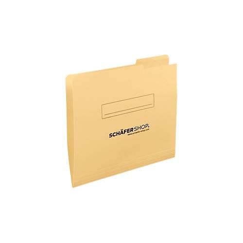 4251898801309 - Einstellmappe für Einzelvorgänge im Format A4 mit überstehendem Tab rechts Kraftkarton 250 g m² hellcharmois 50 Stück 4251898801309 - Einstellmappe für Einzelvorgänge im Format A4 mit überstehendem Tab rechts Kraftkarton 250 g m² hellcharmois 50 Stück