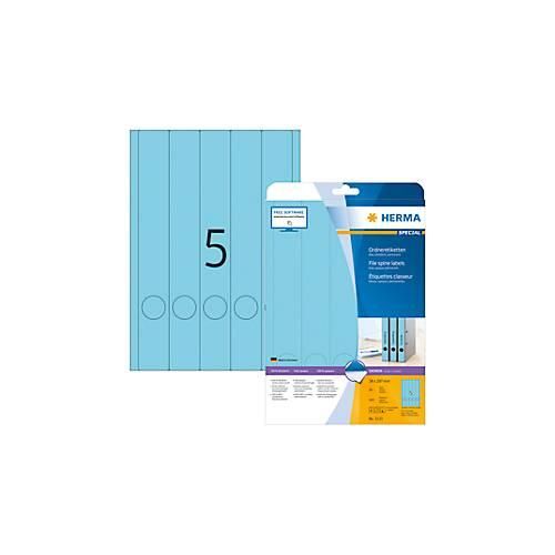 4008705051330 - selbstklebende Rückenschilder A4 Etiketten 5133 blau schmal lang 38x297mm (BxH) selbstklebend permanent 4008705051330 20 Blatt 4008705051330 - selbstklebende Rückenschilder A4 Etiketten 5133 blau schmal lang 38x297mm (BxH) selbstklebend permanent 4008705051330 20 Blatt