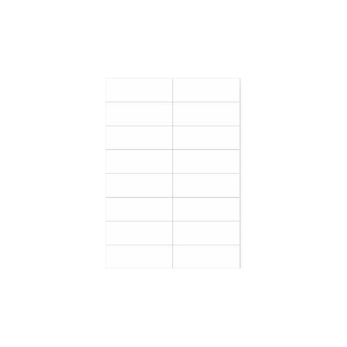 4250510811979 - Select Universal-Etiketten 1050 x 370 mm Permanentkleber 1600 Stück