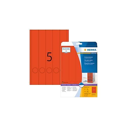 4008705051323 - selbstklebende Rückenschilder A4 Etiketten 5132 rot schmal lang 38x297mm (BxH) selbstklebend permanent 4008705051323 20 Blatt 4008705051323 - selbstklebende Rückenschilder A4 Etiketten 5132 rot schmal lang 38x297mm (BxH) selbstklebend permanent 4008705051323 20 Blatt