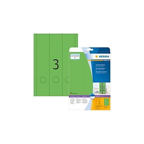 4008705051392 - selbstklebende Rückenschilder A4 Etiketten 5139 grün breit lang 61x297mm (BxH) selbstklebend permanent 4008705051392 20 Blatt 4008705051392 - selbstklebende Rückenschilder A4 Etiketten 5139 grün breit lang 61x297mm (BxH) selbstklebend permanent 4008705051392 20 Blatt