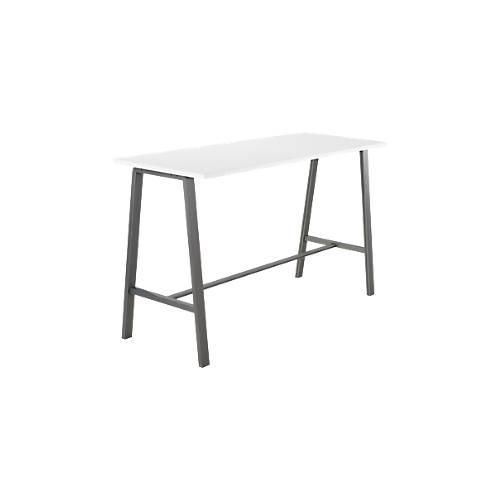 4032062312155 - HAMMERBACHER Stehtisch Meeting Point VMPA17 weiß rechteckig 4-Fuß-Gestell grau 1750 x 680 x 1042 cm 4032062312155 - HAMMERBACHER Stehtisch Meeting Point VMPA17 weiß rechteckig 4-Fuß-Gestell grau 1750 x 680 x 1042 cm