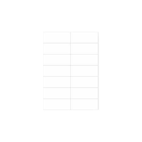 4250510811986 - Select Universal-Etiketten 1050 x 423 mm Permanentkleber 1400 Stück