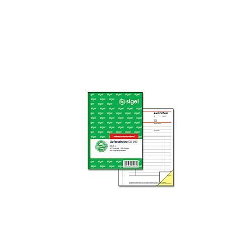 4004360910470 - Lieferschein SD013 mit Empfangsschein selbstdurchschreibend A6 hoch 2x40 Blatt 4004360910470 Sigel 4004360910470 - Lieferschein SD013 mit Empfangsschein selbstdurchschreibend A6 hoch 2x40 Blatt 4004360910470 Sigel