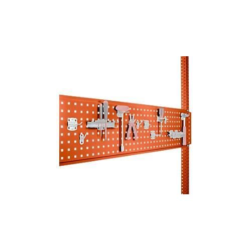 4045916048827 - Werkzeug-Lochplatte für Tischbreite 1750 mm f Serie Universal Profi rotorange RAL 2001