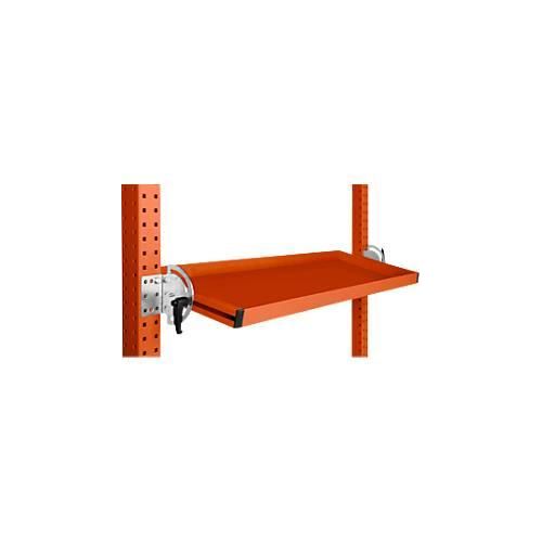 4045916127584 - Neigbare Ablagekonsole für Reihe Universal oder Profi Nutztiefe 345 mm für Tischbreite 1250 mm rotorange 4045916127584 - Neigbare Ablagekonsole für Reihe Universal oder Profi Nutztiefe 345 mm für Tischbreite 1250 mm rotorange