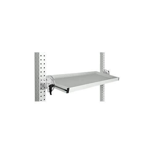 4045916002096 - Neigbare Ablagekonsole für Reihe Universal oder Profi Nutztiefe 345 mm für Tischbreite 1250 mm lichtgrau 4045916002096 - Neigbare Ablagekonsole für Reihe Universal oder Profi Nutztiefe 345 mm für Tischbreite 1250 mm lichtgrau