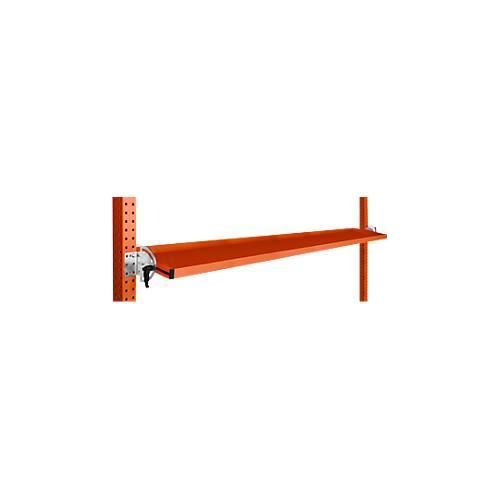 4045916127416 - Neigbare Ablagekonsole für Reihe Universal oder Profi Nutztiefe 195 mm für Tischbreite 2000 mm rotorange 4045916127416 - Neigbare Ablagekonsole für Reihe Universal oder Profi Nutztiefe 195 mm für Tischbreite 2000 mm rotorange