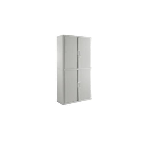 4250510870648 - Rolladenschrank B 1100 x T 415 x H 2040 mm abschließbar ohne Fachböden High Impact Polystyrol grau grau 4250510870648 - Rolladenschrank B 1100 x T 415 x H 2040 mm abschließbar ohne Fachböden High Impact Polystyrol grau grau