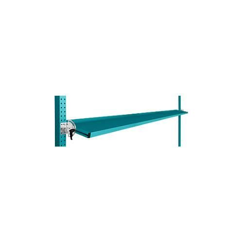 4045916127867 - Neigbare Ablagekonsole für Reihe Universal oder Profi Nutztiefe 345 mm für Tischbreite 2000 mm wasserblau 4045916127867 - Neigbare Ablagekonsole für Reihe Universal oder Profi Nutztiefe 345 mm für Tischbreite 2000 mm wasserblau