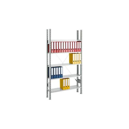 4052939193854 - SSI Schäfer Archivregal Grundfeld 5 Böden B 750 x T 300 mm verzinkt 4052939193854 - SSI Schäfer Archivregal Grundfeld 5 Böden B 750 x T 300 mm verzinkt