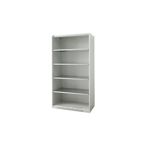 4051273769572 - Genius Schwerlastregal-Schrank FS Stahlblech B 1055 x T 520 x H 1950 mm 5 OH Lichtgrau bis 1000 kg 4051273769572 - Genius Schwerlastregal-Schrank FS Stahlblech B 1055 x T 520 x H 1950 mm 5 OH Lichtgrau bis 1000 kg