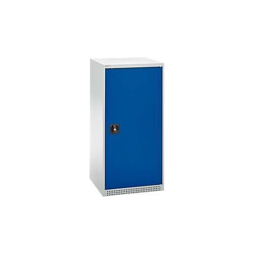 4051273768568 - Genius Flügeltürenschrank FS Stahl mit Belüftungslöchern B 545 x T 520 x H 1105 mm 3 OH Lichtgrau Enzianblau bis 150 kg 4051273768568 - Genius Flügeltürenschrank FS Stahl mit Belüftungslöchern B 545 x T 520 x H 1105 mm 3 OH Lichtgrau Enzianblau bis 150 kg