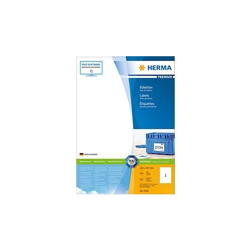 4008705044288 - 4428 Universal-Etiketten 210 x 297 mm Papier Weiß 100 St Permanent haftend Tintenstrahldrucker Laserdrucker Farblaserdrucker Kopierer Farbkopierer 4008705044288 - 4428 Universal-Etiketten 210 x 297 mm Papier Weiß 100 St Permanent haftend Tintenstrahldrucker Laserdrucker Farblaserdrucker Kopierer Farbkopierer