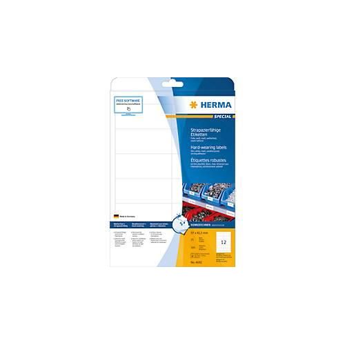 4008705046923 - 4692 Folien-Etiketten 97 x 423 mm Polyester-Folie Weiß 300 St Extra stark haftend Laserdrucker Farblaserdrucker Kopierer Farbkopierer 4008705046923 - 4692 Folien-Etiketten 97 x 423 mm Polyester-Folie Weiß 300 St Extra stark haftend Laserdrucker Farblaserdrucker Kopierer Farbkopierer