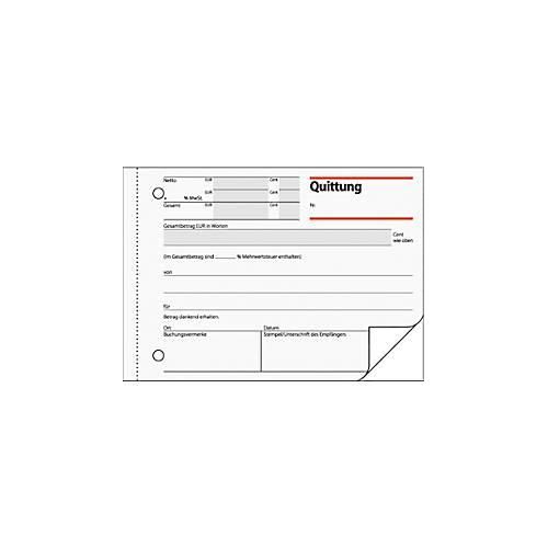 4004360910654 - sigel® Quittungen mit MWSt-Nachweis QU625 DIN A6 quer 2 x 50 Blatt 4004360910654 - sigel® Quittungen mit MWSt-Nachweis QU625 DIN A6 quer 2 x 50 Blatt