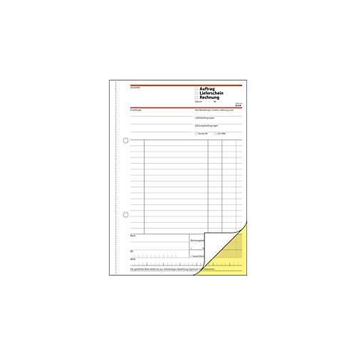 4004360921759 - sigel® Kombinationsbuch (Auftrag Lieferschein Rechnung) SD017 DIN A5 hoch 2 x 4 Blatt 4004360921759 - sigel® Kombinationsbuch (Auftrag Lieferschein Rechnung) SD017 DIN A5 hoch 2 x 4 Blatt