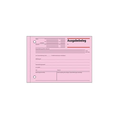 4004360910081 - Ausgabebeleg DIN A6 quer nicht selbstdurchschreibend 1 Durchschlag 50 Bl 4004360910081 - Ausgabebeleg DIN A6 quer nicht selbstdurchschreibend 1 Durchschlag 50 Bl