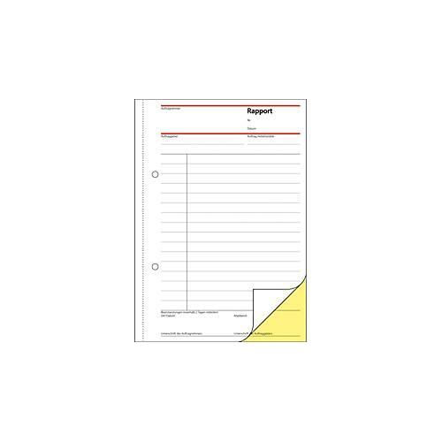 4004360910739 - Rapport Regiebericht A5 hoch selbstdurchschreibend 2x40 Blatt 4004360910739 Sigel 4004360910739 - Rapport Regiebericht A5 hoch selbstdurchschreibend 2x40 Blatt 4004360910739 Sigel