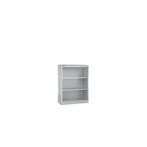 4051273516176 - Select Stahlregal MS iCONOMY 3 Ordnerhöhen B 800 x T 400 x H 1215 mm weißaluminium RAL 9006