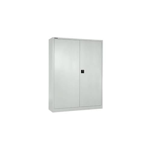 4051273516442 - Select Flügeltürenschrank MS iCONOMY Stahl 5 Ordnerhöhen B 1200 x T 400 x H 1935 mm lichtgrau RAL 7035