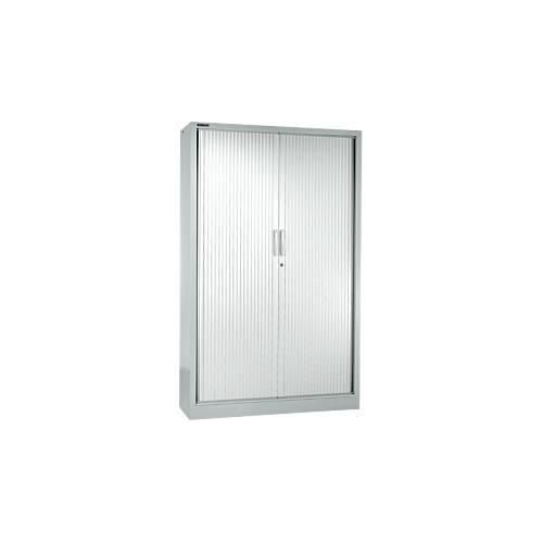 4051273516602 - Select Rollladenschrank MS iCONOMY Stahl 5 Ordnerhöhen B 1200 x T 400 x H 1935 mm weißaluminium RAL 9006