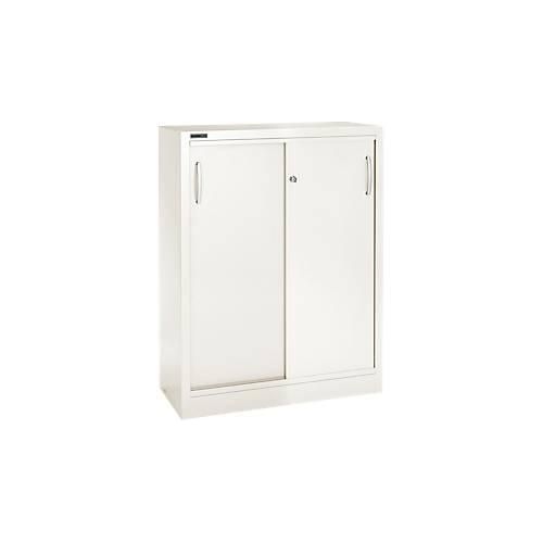 4051273517838 - Select Schiebetürenschrank 3 Ordnerhöhen B 1200 mm weiß RAL 9003 4051273517838 - Select Schiebetürenschrank 3 Ordnerhöhen B 1200 mm weiß RAL 9003