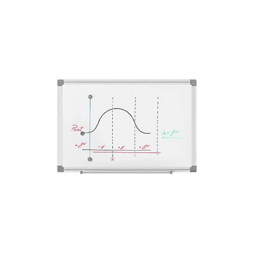 4002390045896 - MAUL Whiteboard Standard 300 x 450 mm beschichtete Oberfläche 4002390045896 - MAUL Whiteboard Standard 300 x 450 mm beschichtete Oberfläche