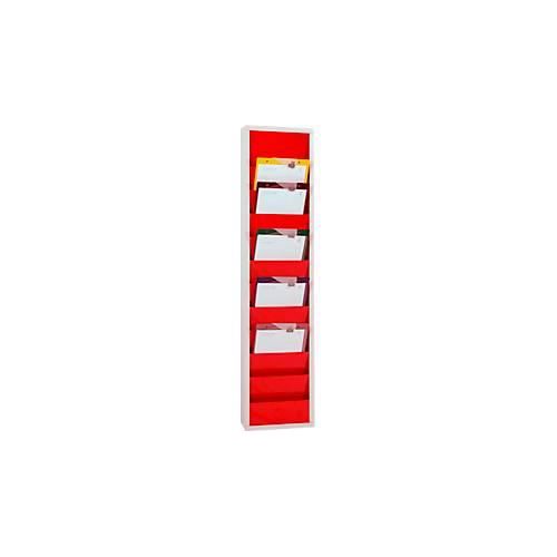 4052301027107 - Werkstattplaner Eichner 9019-00201 einreihig für 10 Auftragstaschen rot 4052301027107 - Werkstattplaner Eichner 9019-00201 einreihig für 10 Auftragstaschen rot