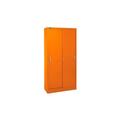 4051273517920 - Select Schiebetürenschrank 5 Ordnerhöhen B 1200 mm orange RAL 2004 4051273517920 - Select Schiebetürenschrank 5 Ordnerhöhen B 1200 mm orange RAL 2004