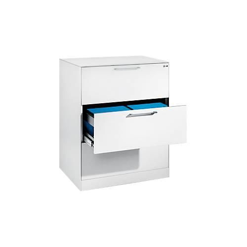 4025314953749 - Hängeregistraturschrank ASISTO Breite 800 mm mit 3 Schüben verkehrsweiß verkehrsweiß 4025314953749 - Hängeregistraturschrank ASISTO Breite 800 mm mit 3 Schüben verkehrsweiß verkehrsweiß