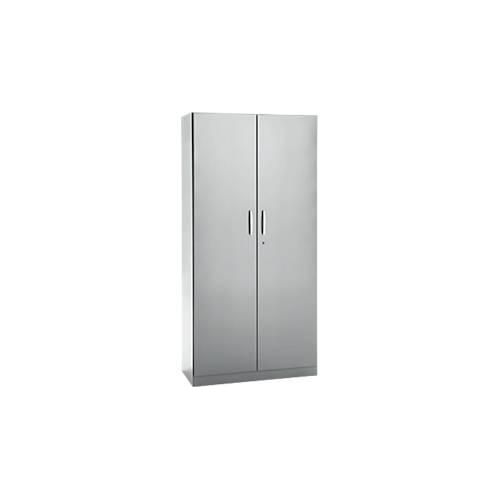 4051273786982 - Büroschrank 5 OH abschließbar mit aufliegenden Türen B 950 mm Weißalu 4051273786982 - Büroschrank 5 OH abschließbar mit aufliegenden Türen B 950 mm Weißalu