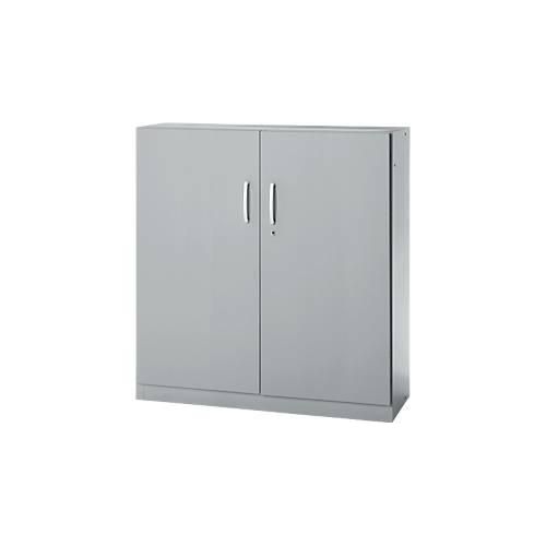 4051273786807 - Büroschrank 3OH abschließbar mit aufliegenden Türen B 1200 mm Weißalu 4051273786807 - Büroschrank 3OH abschließbar mit aufliegenden Türen B 1200 mm Weißalu