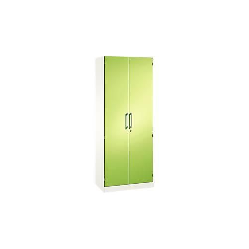 4062084630012 - Flügeltürenschrank ASISTO C 3000 5 Ordnerhöhen B 800 mm weiß virdingrün 4062084630012 - Flügeltürenschrank ASISTO C 3000 5 Ordnerhöhen B 800 mm weiß virdingrün