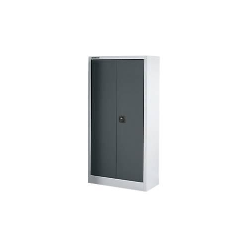 4051273770097 - Select Materialschrank MSI 16408i  B 800 x T 400 x H 1535 mm 3 Böden Stahl Weißalu anthrazitgrau