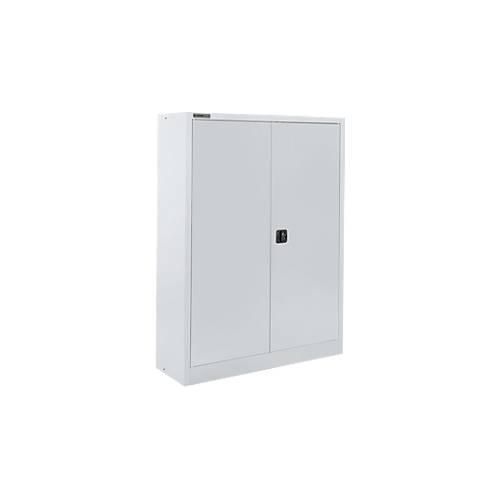 4051273514806 - Select Materialschrank MSI 16412 B 1200 x T 400 x H 1535 mm 3 Böden Stahl weißaluminium RAL 9006