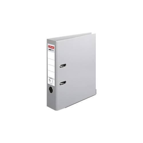 4008110308227 - herlitz maXfile Protect plus Ordner DIN A4 80 mm Grau 2 Ringe Pappkarton PP (Polypropylen) Texturiert 4008110308227 - herlitz maXfile Protect plus Ordner DIN A4 80 mm Grau 2 Ringe Pappkarton PP (Polypropylen) Texturiert