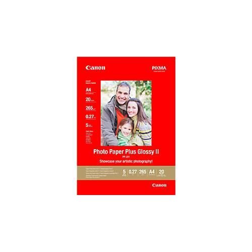 4960999537269 - Fotopapier PP-201 Plus Glossy II 2311B019 A4 für Inkjet 275g weiß hochglänzend einseitig bedruckbar 4960999537269 20 Blatt 4960999537269 - Fotopapier PP-201 Plus Glossy II 2311B019 A4 für Inkjet 275g weiß hochglänzend einseitig bedruckbar 4960999537269 20 Blatt