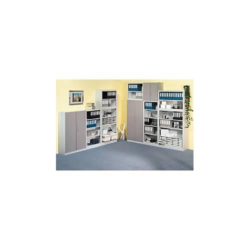4051273743510 - Vorbautür für Regal Archivo Color 4 Ordnerhöhen B 950 mm platingrau 4051273743510 - Vorbautür für Regal Archivo Color 4 Ordnerhöhen B 950 mm platingrau