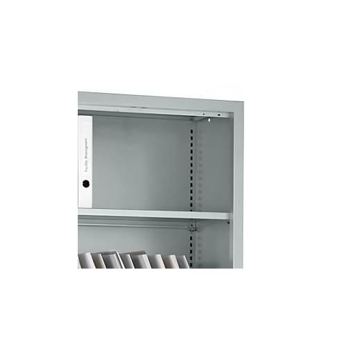 4051273018786 - Select Fachböden MS iCONOMY inklusive Halterung B 950 mm 2 Stück lichtgrau