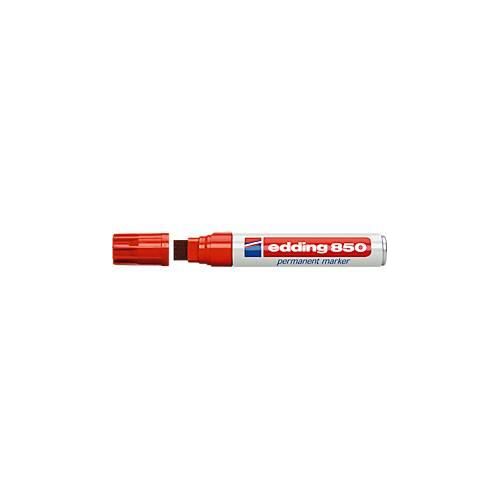 4004764828500 - edding 850 Permanent Marker Keilspitze 5-16 mm rot 5 Stück 4004764828500 - edding 850 Permanent Marker Keilspitze 5-16 mm rot 5 Stück