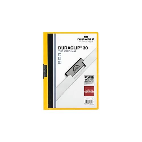 4005546210131 - DURABLE Klemmmappe DURACLIP DIN A4 Kunststoff mit Clip gelb 4005546210131 - DURABLE Klemmmappe DURACLIP DIN A4 Kunststoff mit Clip gelb