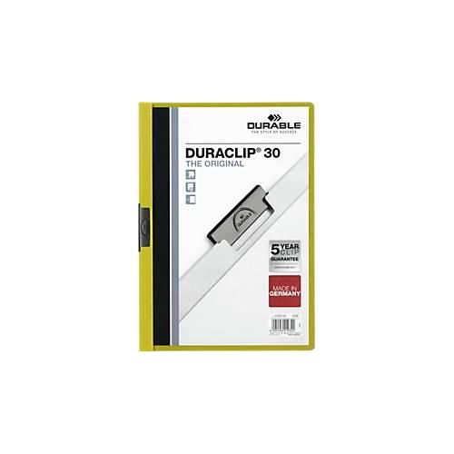 4005546210148 - DURABLE Klemmmappe DURACLIP DIN A4 Kunststoff mit Clip grün 4005546210148 - DURABLE Klemmmappe DURACLIP DIN A4 Kunststoff mit Clip grün