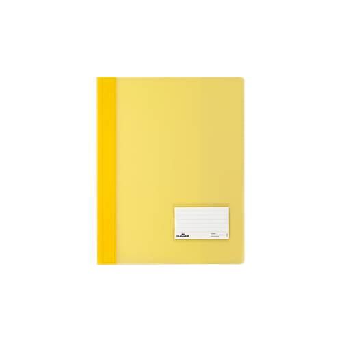4005546269054 - 25 DURABLE Schnellhefter DURALUX® Kunststoff gelb DIN A4 überbreit 4005546269054 - 25 DURABLE Schnellhefter DURALUX® Kunststoff gelb DIN A4 überbreit