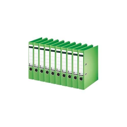 4002432553761 - LEITZ® Ordner 1007 1008 DIN A4 Rückenbreite 52 mm 10 Stück grün