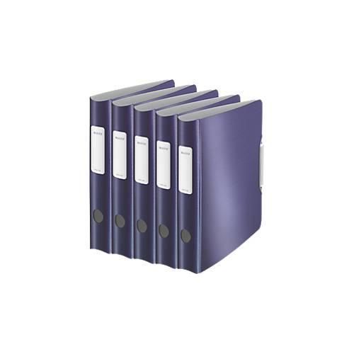 4002432558155 - LEITZ® Ordner Active Style DIN A4 Rückenbreite 65 mm 5 Stück titan blau 4002432558155 - LEITZ® Ordner Active Style DIN A4 Rückenbreite 65 mm 5 Stück titan blau